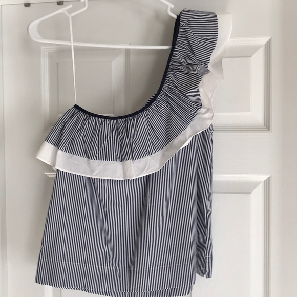 J. Crew with tag, off shoulder top - Picture 4 of 4